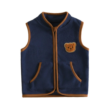 ✨Toddler Embroidered Vest – Cute Layer for Everyday Adventures