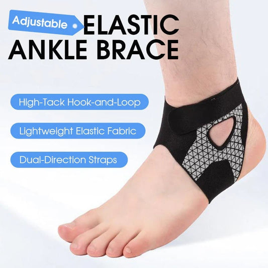 Adjustable Elastic Ankle Brace 🦶 Comfortable Support for Sports, Walking & Daily Use