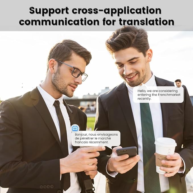 🌍 AI Real-Time Translator & Language Tutor: Smart Wearable Device for Spanish & English Practice – Supports 165+ Languages with Instant Feedback