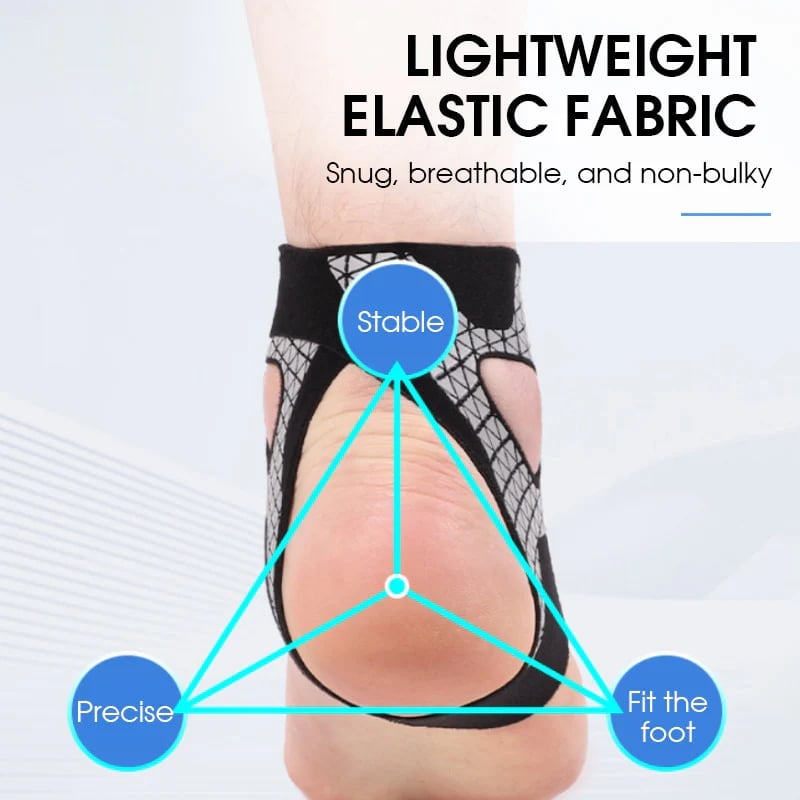 Adjustable Elastic Ankle Brace 🦶 Comfortable Support for Sports, Walking & Daily Use