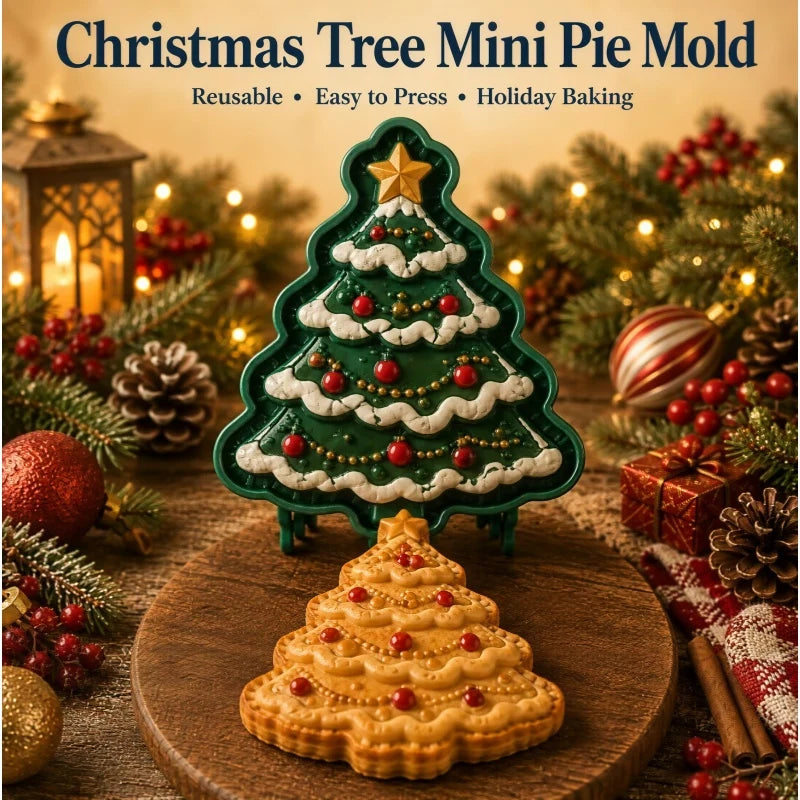 🔥🔥Only $17 Last Day Promotion!✨ 🎄16-Design Christmas Mini Pie Mold Collection 🥧