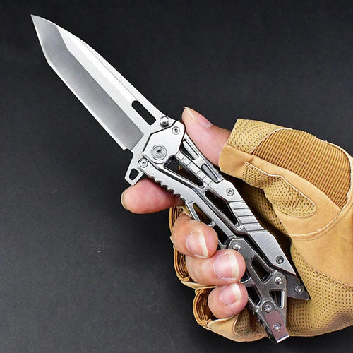 🔥Last Day Promotion-49% OFF 💥Mechanical Armor Magic Folding Knife - GS32