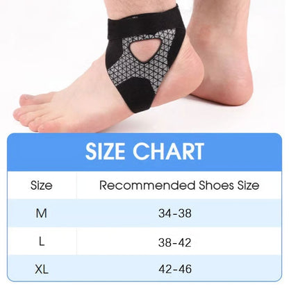 Adjustable Elastic Ankle Brace 🦶 Comfortable Support for Sports, Walking & Daily Use