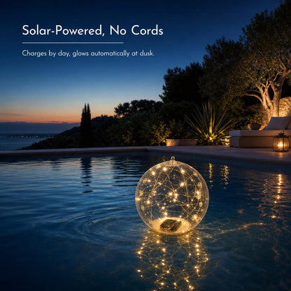 GlowOrb™ Solar Pool Lights