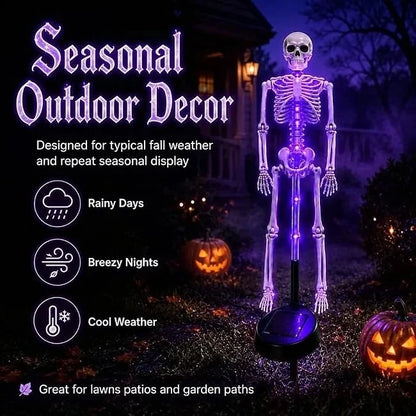 ✨Last Day 49% OFF✨💀 Solar Skeleton Ground Stake Lights