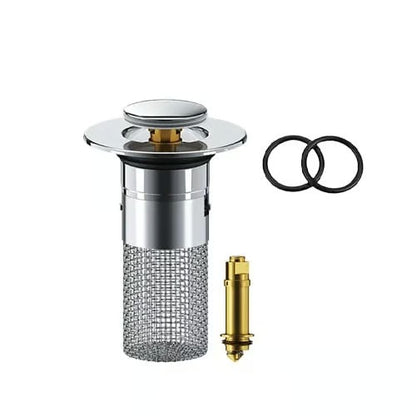 Universal Pop-Up Sink Drain Filter Stopper