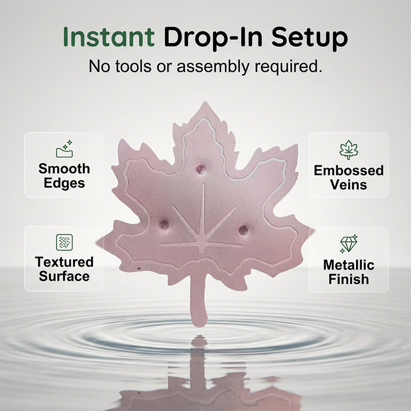 🌿Universal Fit Bird Bath Purifier🐦💦Wildlife-Safe Leaf Purifier for Fresh, Clear Water in Any Garden Basin | Rust-Resistant & Low Maintenance🛡️✨