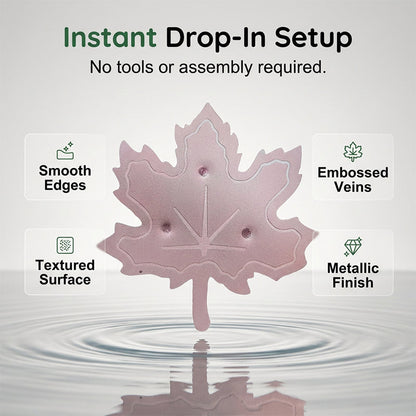 🌿Universal Fit Bird Bath Purifier🐦💦Wildlife-Safe Leaf Purifier for Fresh, Clear Water in Any Garden Basin | Rust-Resistant & Low Maintenance🛡️✨