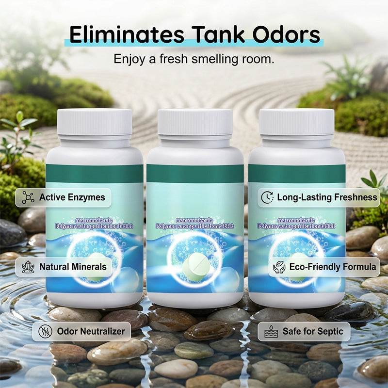 🐠 BUY 2 GET 3 FREE! 💧 Effervescent Tablets for Crystal Clear Fish Tanks – Removes cloudiness & odors, safe for fish & plants – fast-acting, drops clear in minutes 🌿