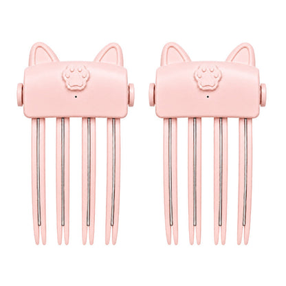 🔥Wireless Heated Volumizing Root Lift Clip | Salon Crown Volume for Fine Flat Hair